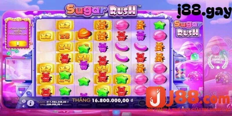 Đôi nét về game nổ hũ thịnh hành hiện nay Sugar Rush